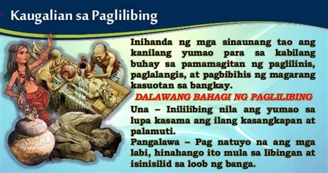Paglilibing sa kulturang pilipino noong sinaunang panahon
